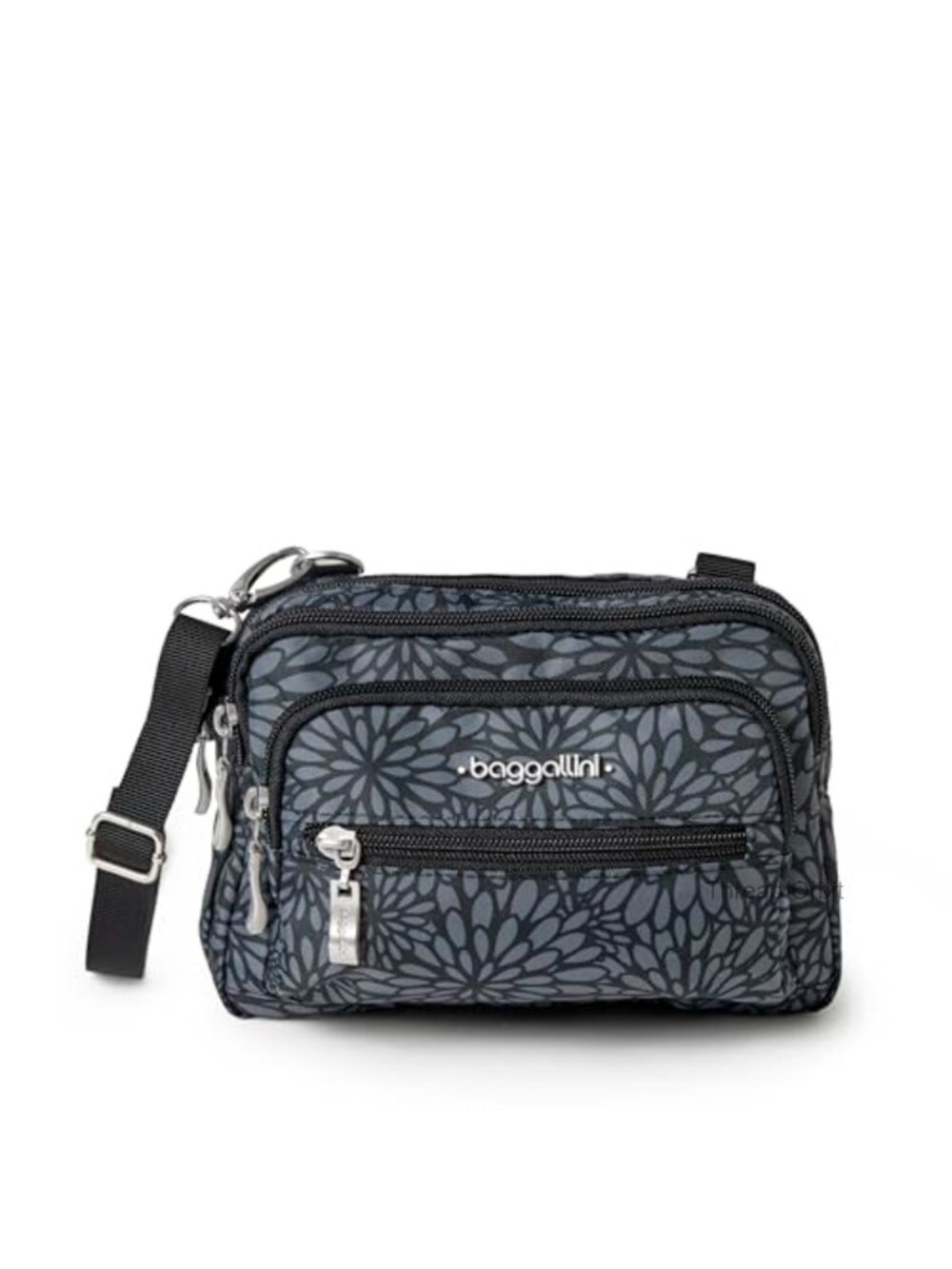 Lightweight Water-Repellent Crinkle Nylon Convertible Crossbody Belt Bag